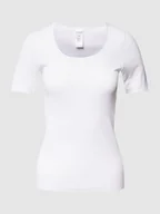 Koszulki i topy damskie - T-shirt z okrągłym dekoltem model ‘LUXURY’ - miniaturka - grafika 1