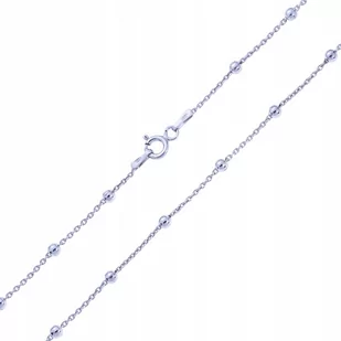 Łańcuszek Srebrny Z Kulkami - Pr. 925 - Łańcuszki - miniaturka - grafika 1