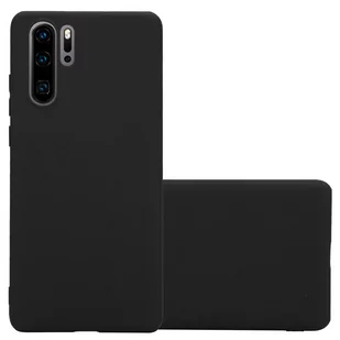 Pokrowiec Do Huawei P30 PRO Etui w CANDY CZARNY TPU Silikon Obudowa Case Cover Ochronny Plecki Cadorabo - Etui i futerały do telefonów - miniaturka - grafika 1