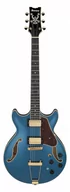 Gitary elektryczne - Ibanez AMH90 PBM Prussian Blue Metallic gitara elektryczna - miniaturka - grafika 1