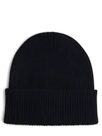 Czapki męskie - Colorful Standard - Czapka męska z wełny merino, niebieski - miniaturka - grafika 1