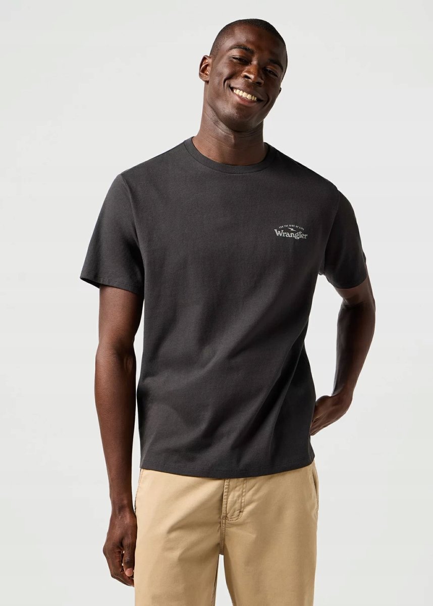 WRANGLER GRAPHIC TEE FADED BLACK 112362366 XL