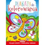 Powieści i opowiadania - Plakaty do kolorowania Motyl - miniaturka - grafika 1