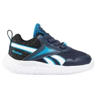 Kapcie damskie - Reebok Rush Runner 5 TD, Kapcie Dziecko-Dzieci, VECTORNAVY/ENGINEEREDAQUA/White, 26 EU, Wektornavy Engineeredaqua Biały, 26 EU - miniaturka - grafika 1