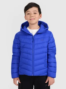 4F Kurtka puchowa z wypełnieniem syntetycznym chłopięca - niebieska 122 (6-7 lat) - Kurtki i płaszcze dla chłopców 4F Kurtka puchowa z wypełnieniem syntetycznym chłopięca - niebieska 122 (6-7 lat) - Kurtki i płaszcze dla chłopców - miniaturka - grafika 1