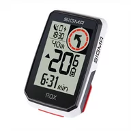 Liczniki rowerowe - Licznik rowerowy Sigma Rox 2.0 White Top Mount Set GPS - miniaturka - grafika 1
