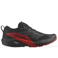 Buty trekkingowe męskie - Buty Salomon Sense Ride 5 L47214300 - czarne - miniaturka - grafika 1