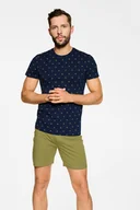 Piżamy damskie - Piżama Needle 39730-59X Granatowo-Zielona - miniaturka - grafika 1