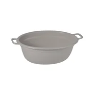 Inne artykuły do sprzątania - Wanna owalna Alva 55 cm szara keeeper - miniaturka - grafika 1