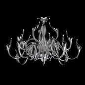 Lampy sufitowe - Italux Lampa wisząca SWAN MX8098-24A CH - miniaturka - grafika 1