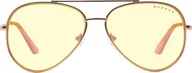 Gadżety dla graczy - Okulary Gunnar GUNNAR Optiks Maverick Computerbrille - Amber Glas, roségold - miniaturka - grafika 1
