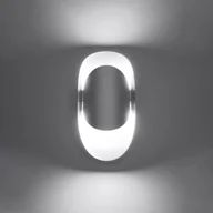 Lampy ścienne - Euluna Faelan kinkiet z osłoną, biały - miniaturka - grafika 1