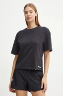 Koszulki sportowe damskie - Hummel t-shirt Ultra Boxy damski kolor czarny 223853 - miniaturka - grafika 1