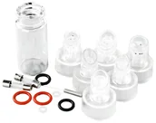 Pozostałe urządzenia kosmetyczne - Zestaw końcówki głowice oczyszczanie wodorowe 6w1 - miniaturka - grafika 1