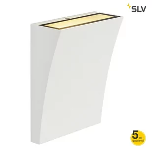 Spotline Kinkiet LED DELWA kol biały 1000340) SLV - Lampy ścienne - miniaturka - grafika 1