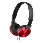 Słuchawki - Sony MDRZX310R red - miniaturka - grafika 1