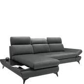 Narożniki - Narożnik Rozkładany Titan Lewy Laski Meble Tkanina Fancy 90 - miniaturka - grafika 1