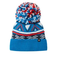 Czapki dla dzieci - Czapka Reima Kirjoen 5300286A Niebieski - miniaturka - grafika 1