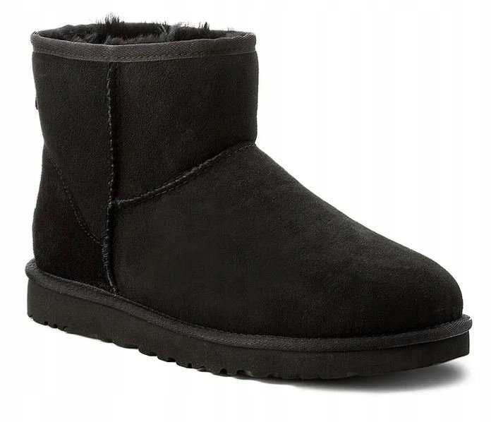 UGG M CLASSIC MINI MĘSKIE ŚNIEGOWCE CZARNE OCIEPLENIE 42 26GA