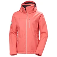 Kurtki i kamizelki sportowe damskie - Kurtka damska Helly Hansen W Crew Hooded Jacket 2.0 Rozmiar: XL / Kolor: różowy - miniaturka - grafika 1