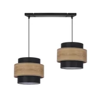 Lampy sufitowe - Twin lampa wisząca 2-punktowa czarna 32-17888 - miniaturka - grafika 1