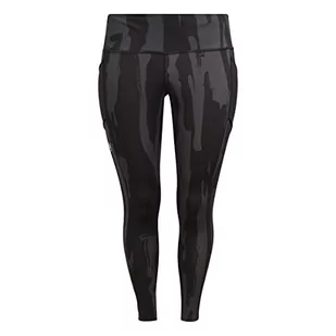adidas NY Tight in Rajstopy damskie, Czarny/Węgiel, 3XL - Rajstopy - miniaturka - grafika 1