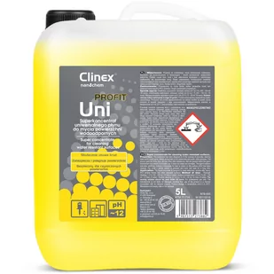 Clinex Profit Uni mycie pow. wodoodpornych 5L - Środki do kuchni i łazienki - miniaturka - grafika 1