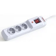 Listwy zasilające - Armac Listwa Zasilająca MULTI M3 (3 GNIAZDA) 4.5m szara M3/45/SZ - miniaturka - grafika 1