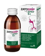 Witaminy i minerały - Zatogrip Junior 6+ Płyn, 120 ml - miniaturka - grafika 1