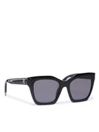 Okulary przeciwsłoneczne - Furla Okulary przeciwsłoneczne Sunglasses SFU621 WD00055-A.0116-O6000-1-060-CN-D Czarny - miniaturka - grafika 1
