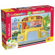 Puzzle - Puzzle dwustronne podłogowe 35 el. Cocomelon Lisciani - miniaturka - grafika 1