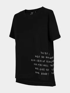 Koszulki i topy damskie - Outhorn Koszulka w kolorze czarnym - grafika 1