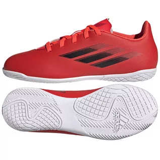 Buty sportowe damskie - Adidas Buty X Speedflow .4 In J FY3331 Red/Cblack/Solred - grafika 1