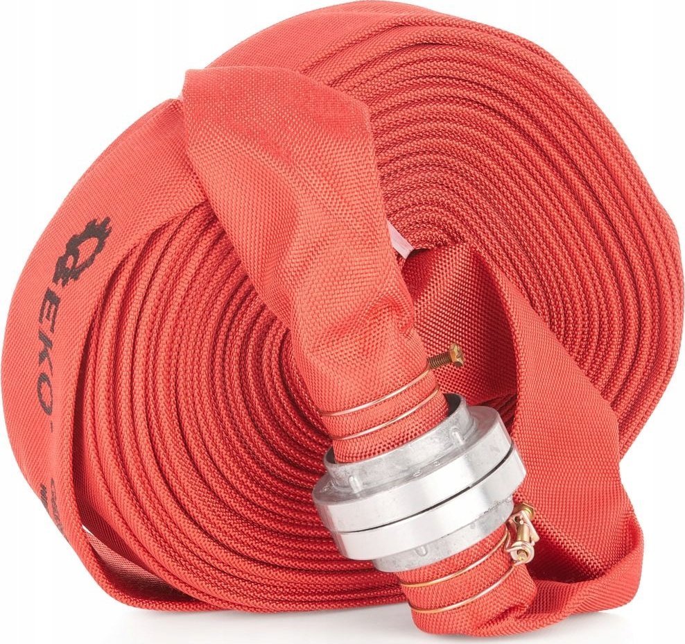 Geko Wąż parciany czerwony /strażak/ 2