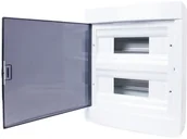 Rozdzielnie elektryczne - Rozdzielnica natynkowa 24 modułowa (2*12M) Adelid RM-NT-24T - miniaturka - grafika 1