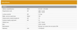 wzmacniacz Johansson 7724L2 28dB 1/4 5G/LTE - Wzmacniacze antenowe - miniaturka - grafika 6