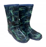 Buty dla chłopców - Kalosze dziecięce chłopięce granatowe r. 32 dinozaury Youngstyle, lekkie - miniaturka - grafika 1
