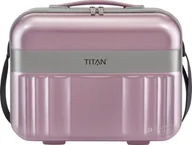 Walizki - Kuferek / kosmetyczka Titan Spotlight Flash różowa - miniaturka - grafika 1