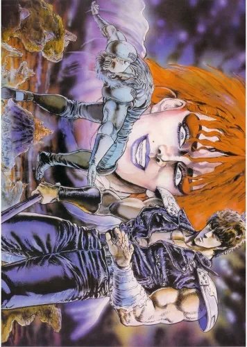 Plakat Fist of the North Star STAR_017 A3 (custom)