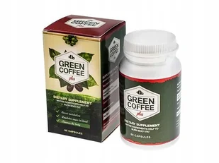 Green Coffee, Plus Zrzuc Zbędne Kilogramy, 60 kaps. - Odchudzanie i oczyszczanie - miniaturka - grafika 1