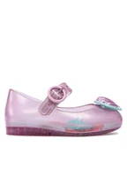 Buty dla chłopców - Melissa Baleriny Mini Melissa Sweet Love + Disn 33447 Fioletowy - miniaturka - grafika 1