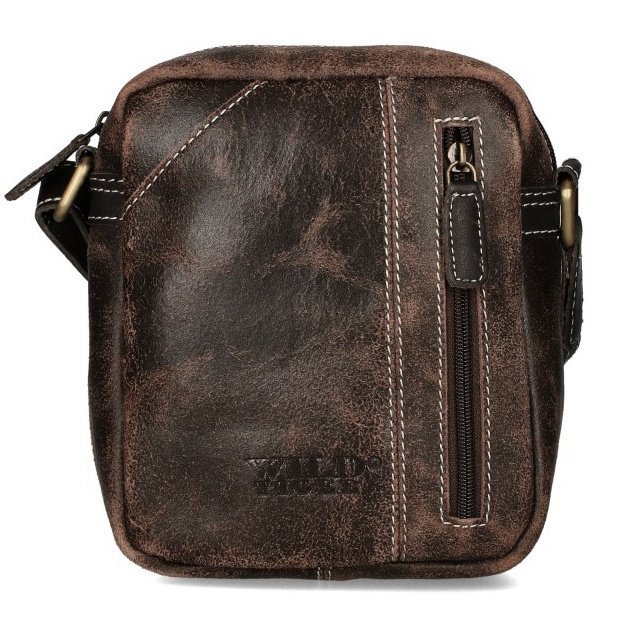 Wild Tiger Tbm-99-8023 Torba Męska Brązowa