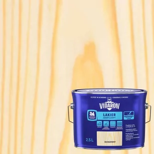 Vidaron Lakier Akrylowy Bezbarwny 2,5 L - Farby olejne i specjalne - miniaturka - grafika 1