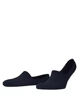 Koszulki męskie - Burlington Mężczyźni Stopki Athleisure M IN Nylon niewidoczne jednokolorowe 1 Para, Niebieski (Marine 6120), 43-46 - miniaturka - grafika 1