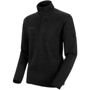 Bluza polarowa MAMMUT Arctic Midlayer Half Zip Pull Men black XXL - Kurtki i kamizelki sportowe męskie - miniaturka - grafika 1