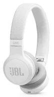 Słuchawki - JBL Live 400BT Białe (LIVE400BTWHT) - miniaturka - grafika 1
