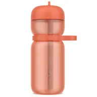 Butelki termiczne - Mepal Bidon sportowy ze słomką Flip Active Peach Orange 103003073900 600 ml - miniaturka - grafika 1