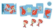 Zabawki do kąpieli - Spidifish - Wodoodporna Gra Karciana Do Kąpieli Djeco - miniaturka - grafika 1