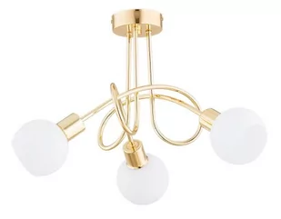 Eryka lampa wisząca 3xE14 złota 28733 - Lampy sufitowe - miniaturka - grafika 1