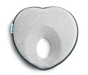 Kołdry i poduszki dla dzieci - Sensillo, Poduszka Korygująca Dwustronna, 0-6 Miesięcy, 22x22 Cm, Grafit - miniaturka - grafika 1